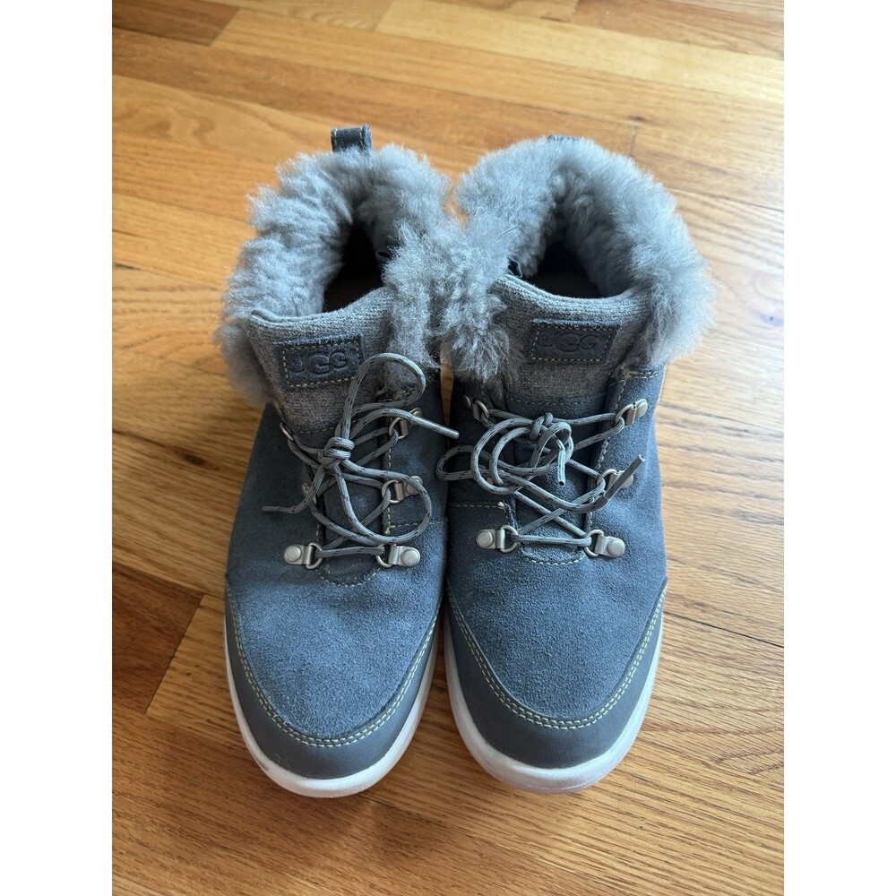Ugg Australia Obie Kids WP Waterproof Kid's Shoes Lace Up 1018455K‎  Size 6